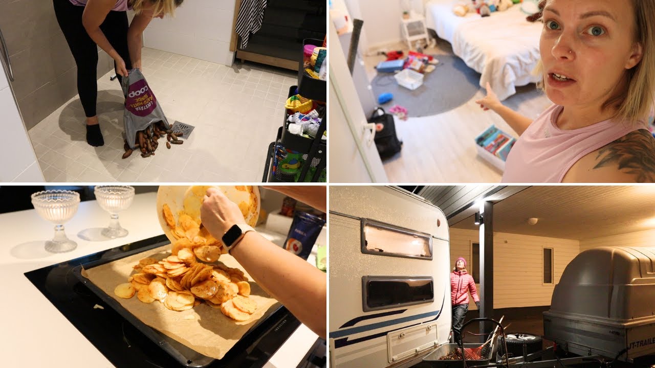 Yritän toteuttaa Kuusamon herkkuruuan uudestaan 😍 | Asuntovaunu talvisuojaan