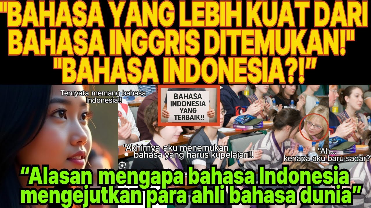 Kisah Haru Luar Negeri] BAHASA YANG LEBIH KUAT DARI   BAHASA INGGRIS DITEMUKAN!