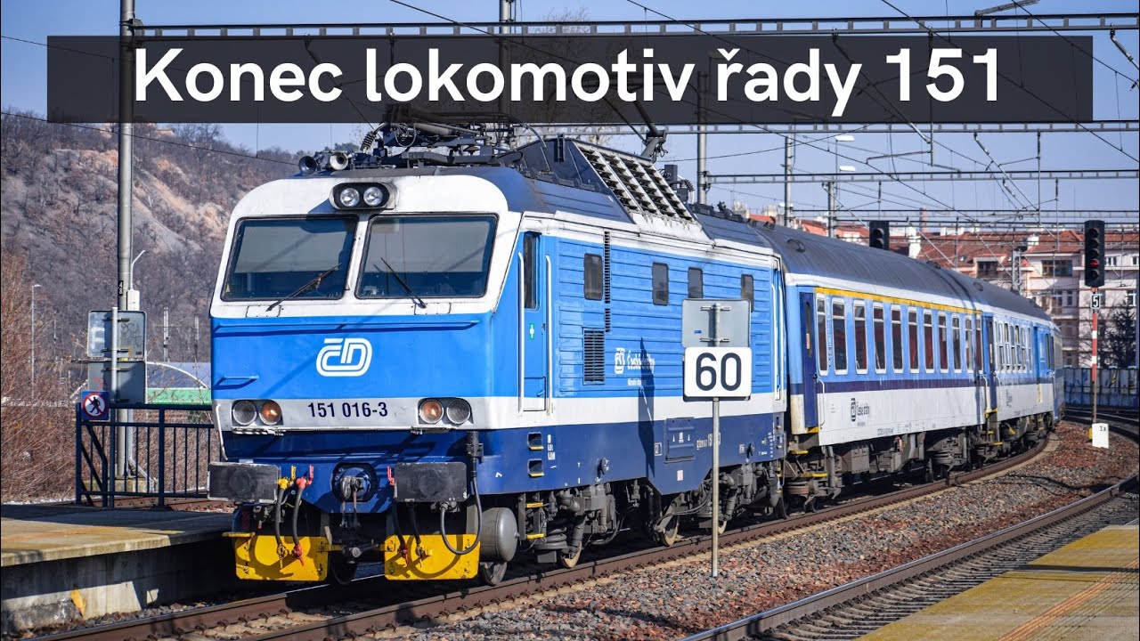 🇨🇿 Konec lokomotiv řady 151 - Krysa