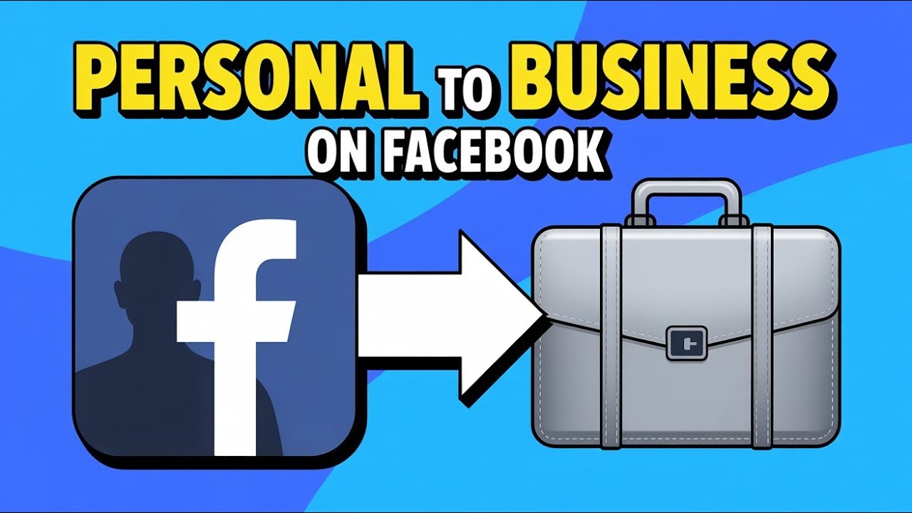 How To Change Personal Account To Business Account On Facebook