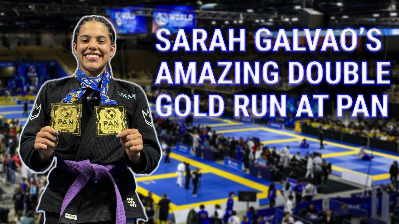 Road to Gold: Sarah Galvao's Amazing Double Gold Run at the 2024 Pan