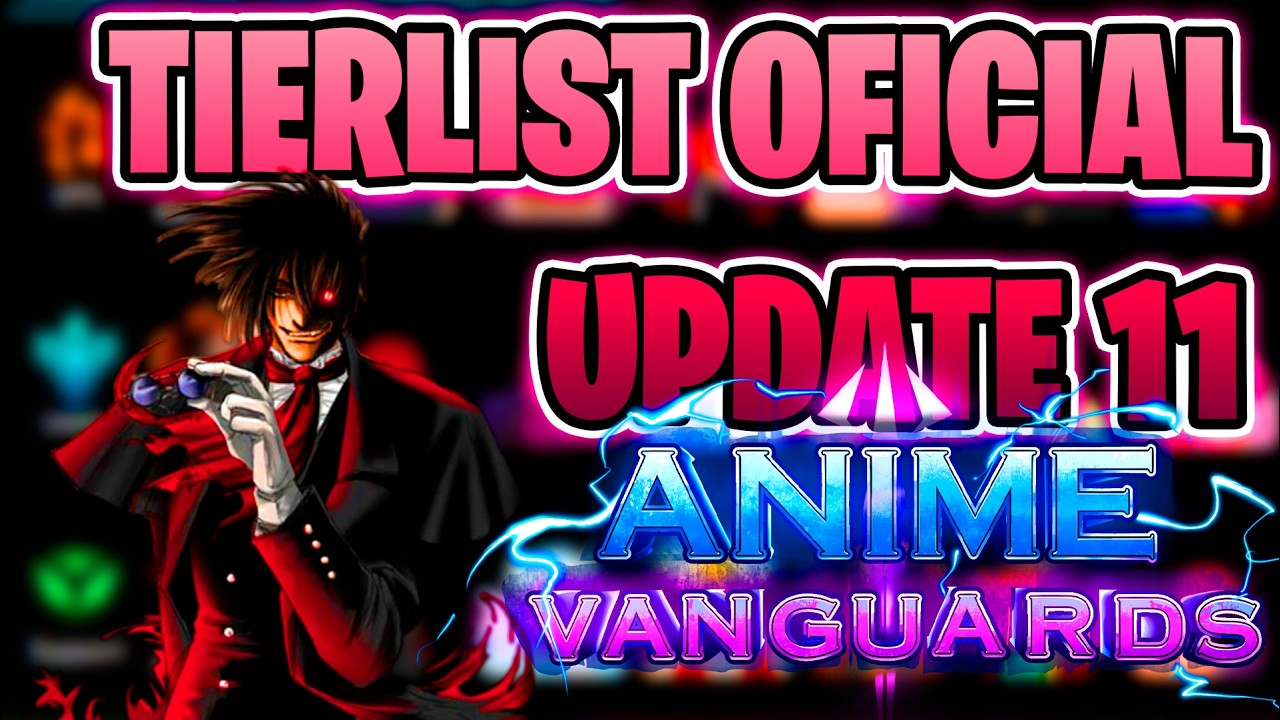 Las MEJORES UNIDADES en ANIME VANGUARDS  [TIERLIST OFICIAL] #roblox