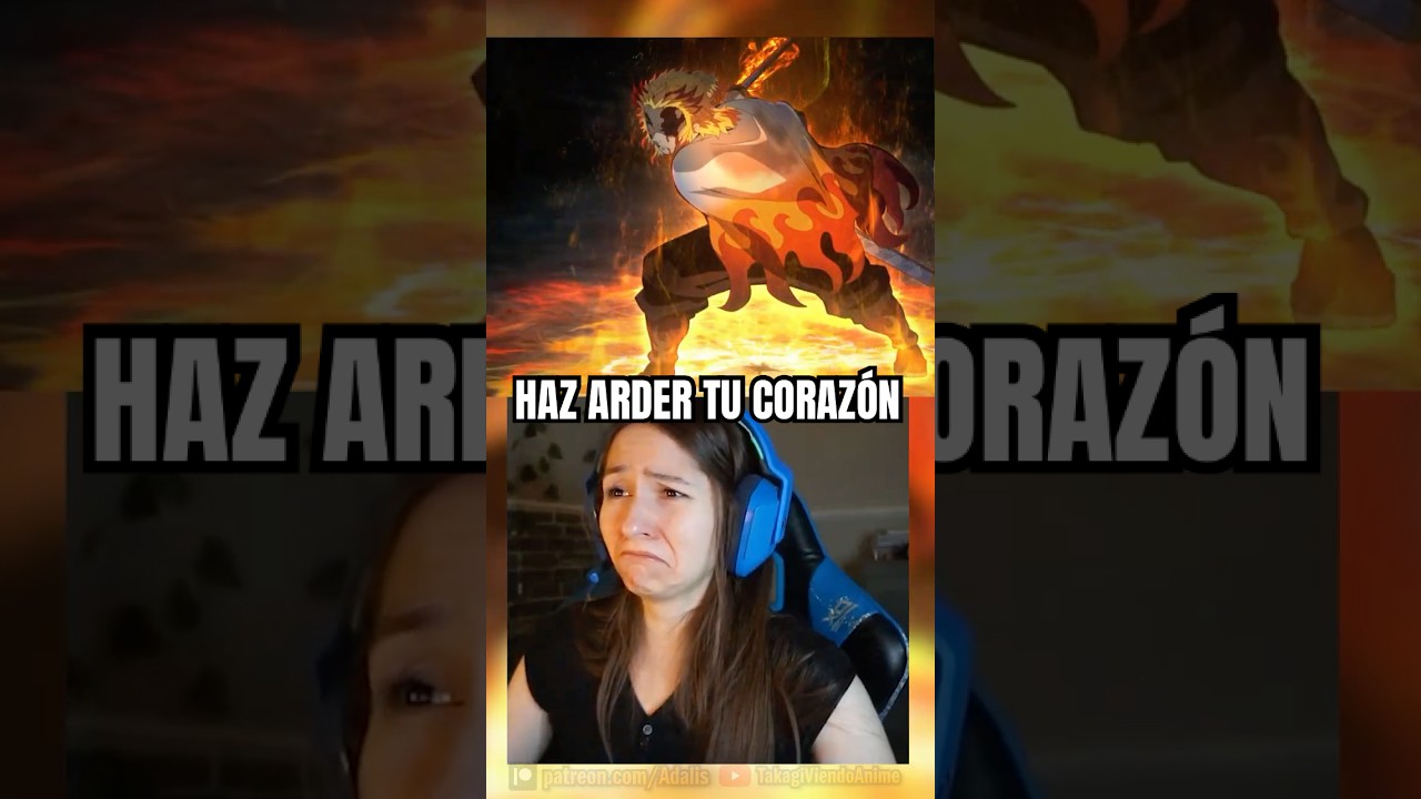 HAZ ARDER TU CORAZÓN ❤️‍🔥🔥❤️‍🔥 #rengoku #demonslayer #akaza #shorts