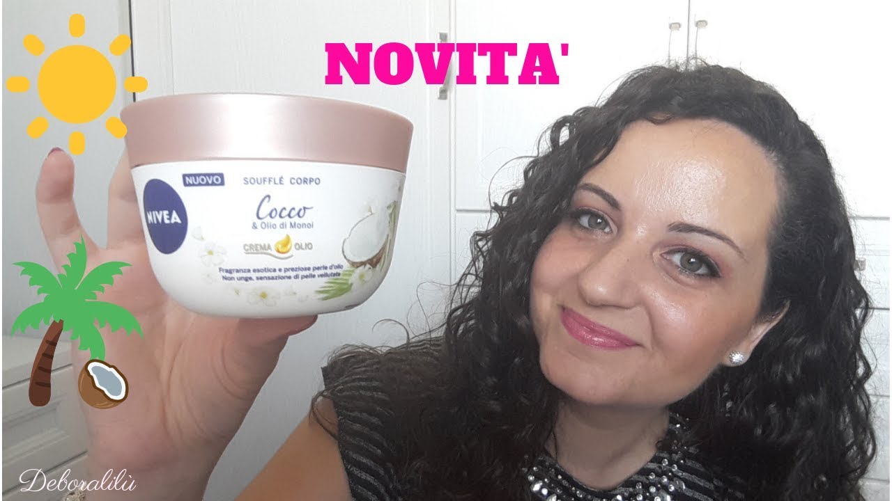 NOVITA' NIVEA Soufflé Corpo al Cocco