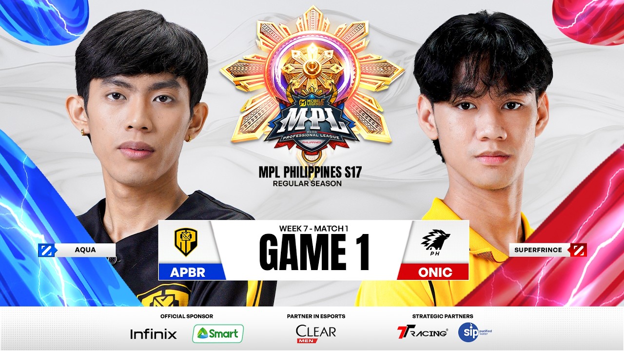 MPL PH S17 - W7D1 - APBR VS ONIC GAME 1