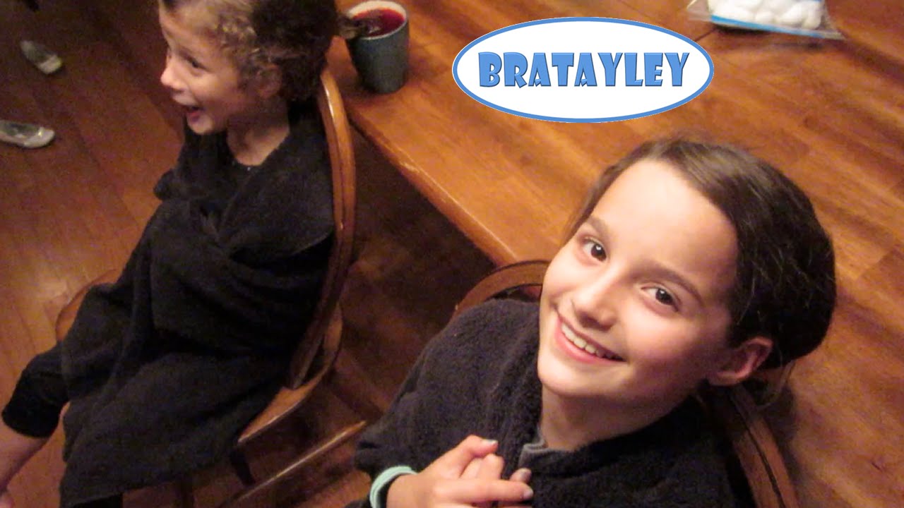 Dip Dyeing Our Hair with Kool Aid (WK 234.7) | Bratayley