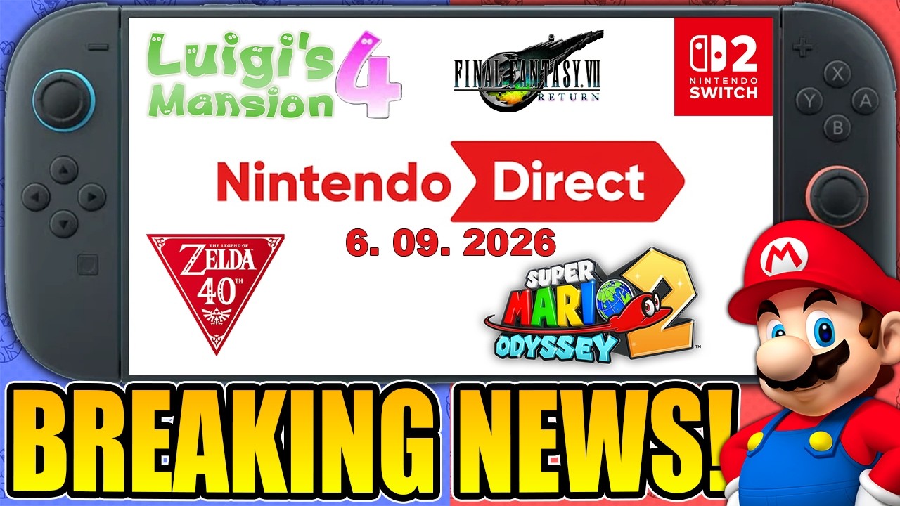 We Have Some AMAZING Nintendo Switch 2 NEWS!