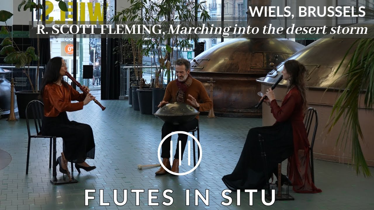 Flutes in situ (S4 E5) - Handpan and recorder with R. SCOTT FLEMING - Wiels