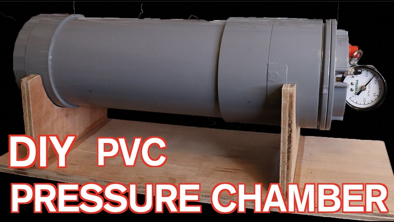 気泡ゼロ、プレッシャーポンプの作り方 How to make pressure chamber for resin casting.