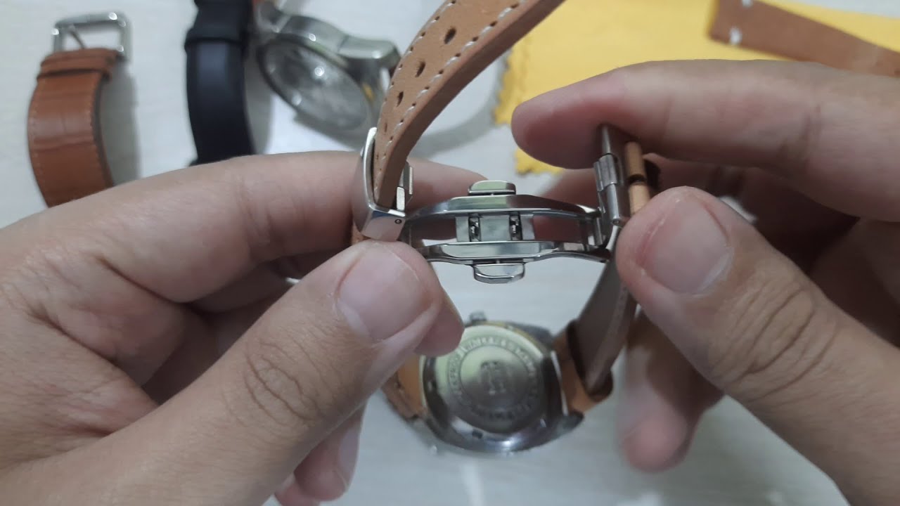 How To Install a Deployant Clasp on your Watch Strap
