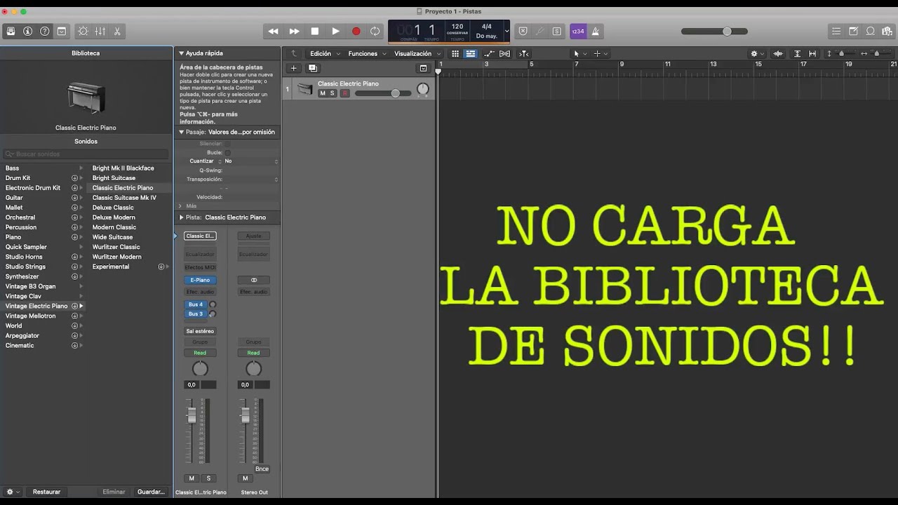 LOGIC PRO: LA BIBLIOTECA NO SE INSTALA!!!   *SOLUCIONADO*