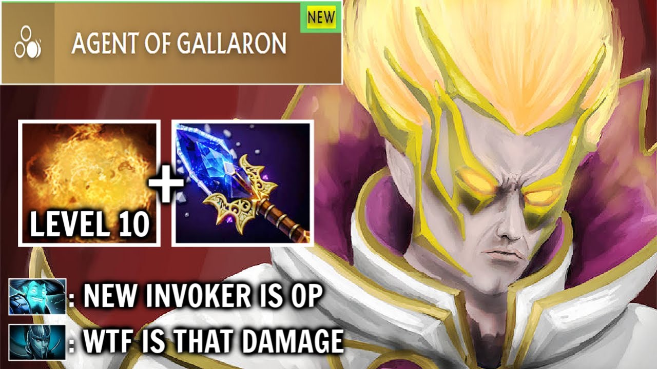 NEW 7.38 LEVEL 10 Exort Invoker is OP! Max Fire DMG + Scepter Delete All Enemies Like a Pro Dota 2