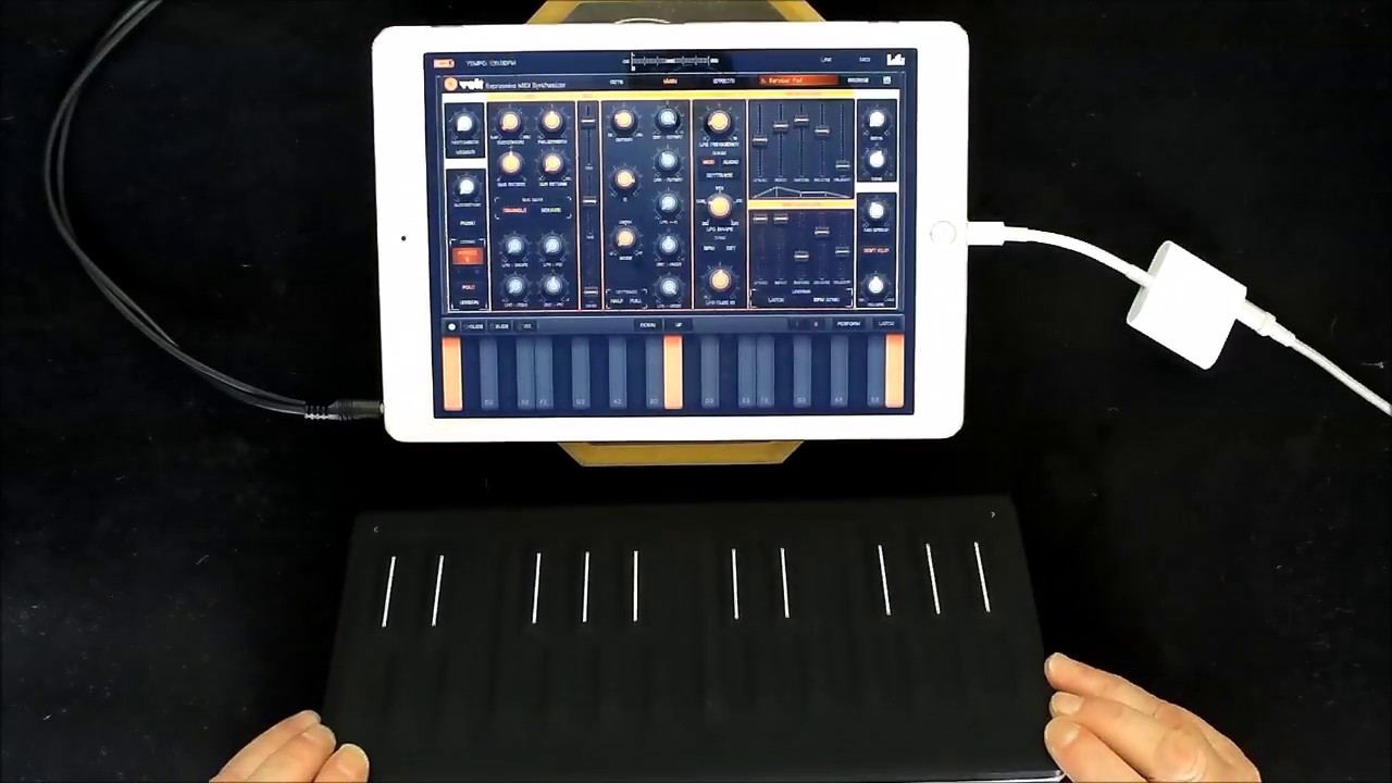 How To Connect VOLT Synth To A Roli SEABOARD Block MPE Keyboard