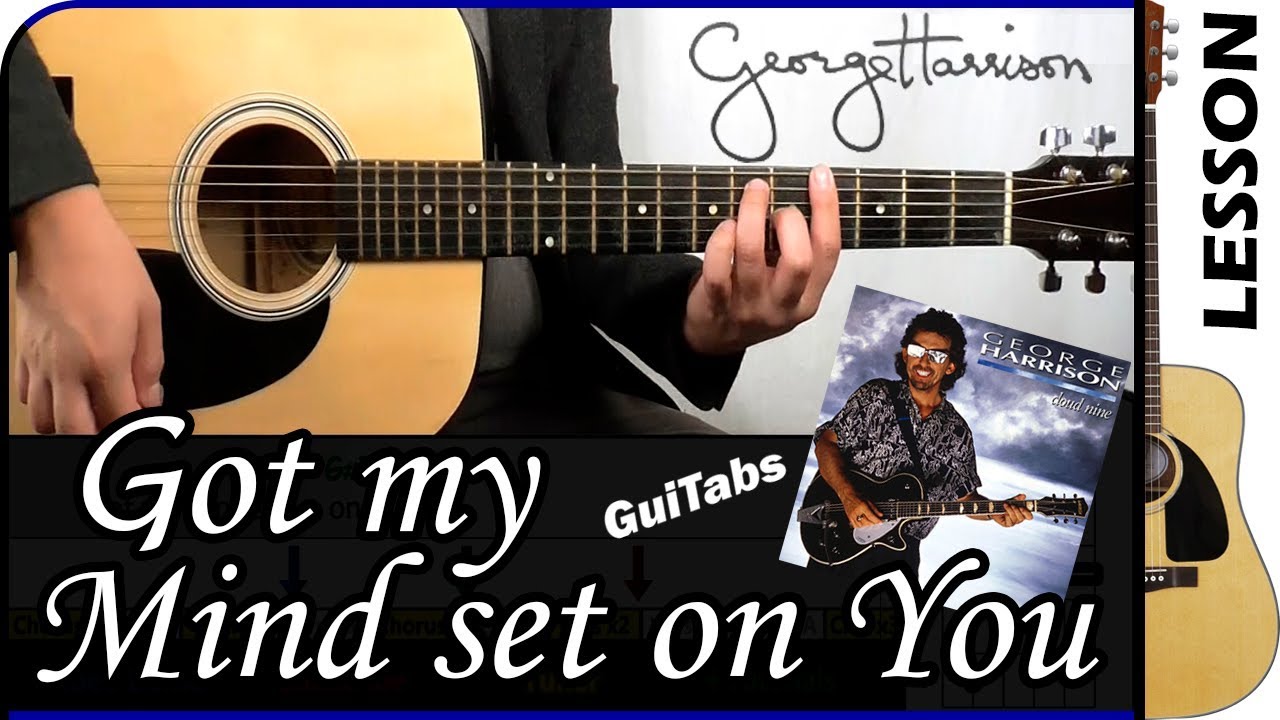 How to play GOT MY MIND SET ON YOU 🏠🎸 - George Harrison / GUITAR Lesson 🎸 / GuiTabs #125