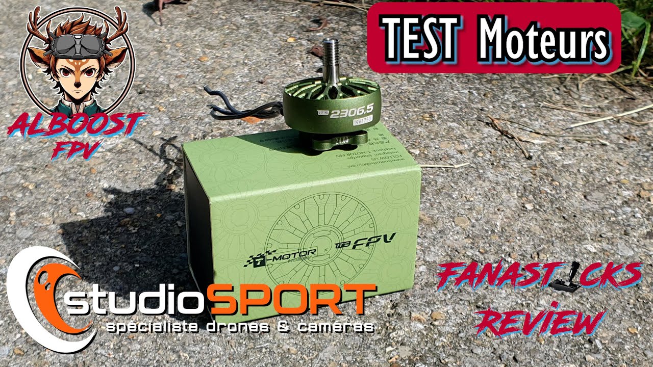 Review Moteurs T-motor its 2306.5 des moteurs de Bando !