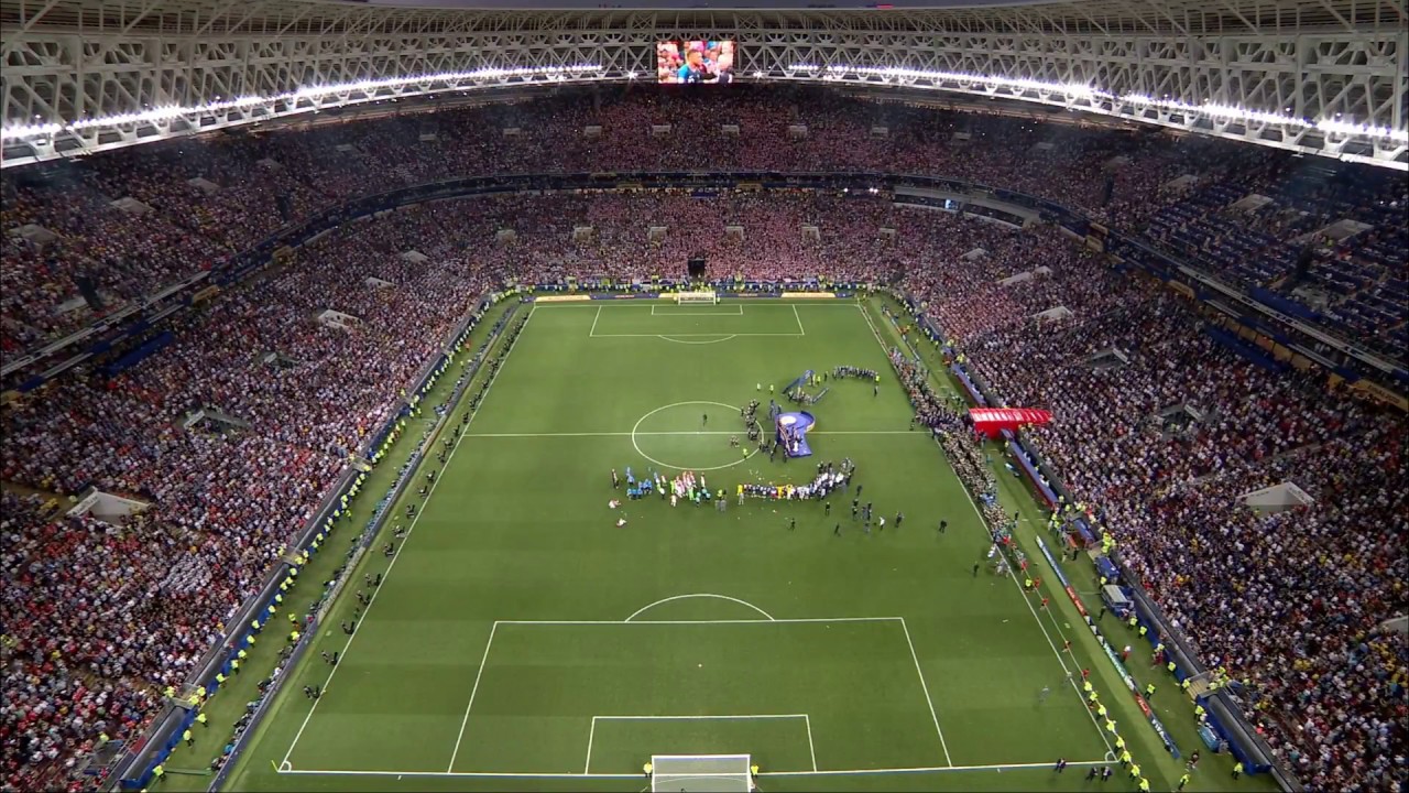 Personal Awards Ceremony — 2018 Russia FIFA World Cup™ Final — Top View Camera