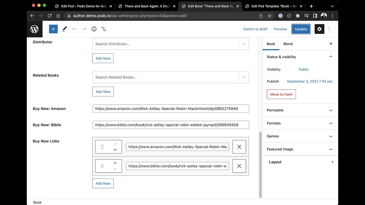 Pods 2.9 Feature Highlight: Simple Repeatable Fields