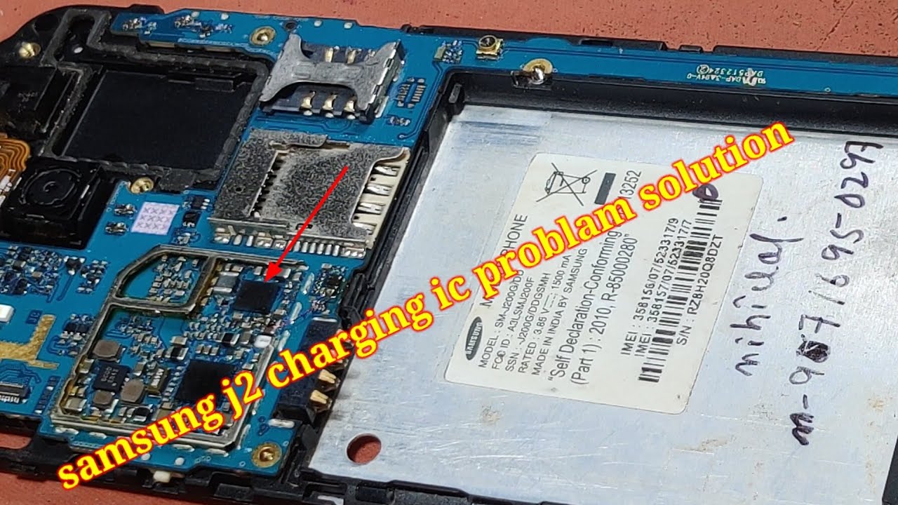 samsung j2 charging ic problam solution