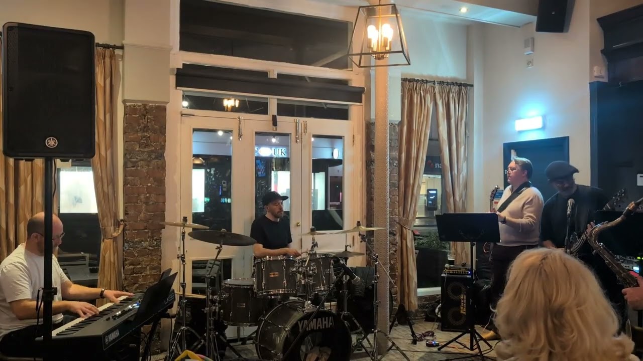The Groove Traders grooving at the Kilburn Bridge - Chameleon