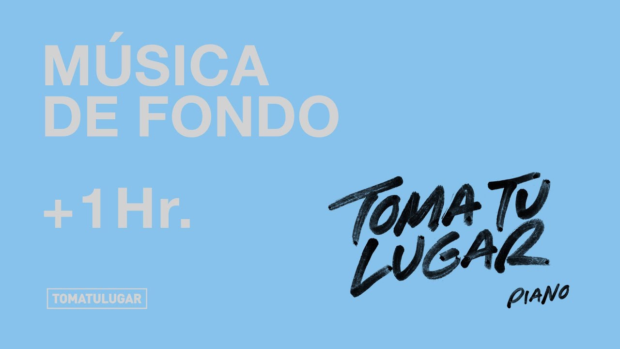 ÁLBUM COMPLETO: Toma tu lugar - Piano  ⁨@TOMATULUGAR