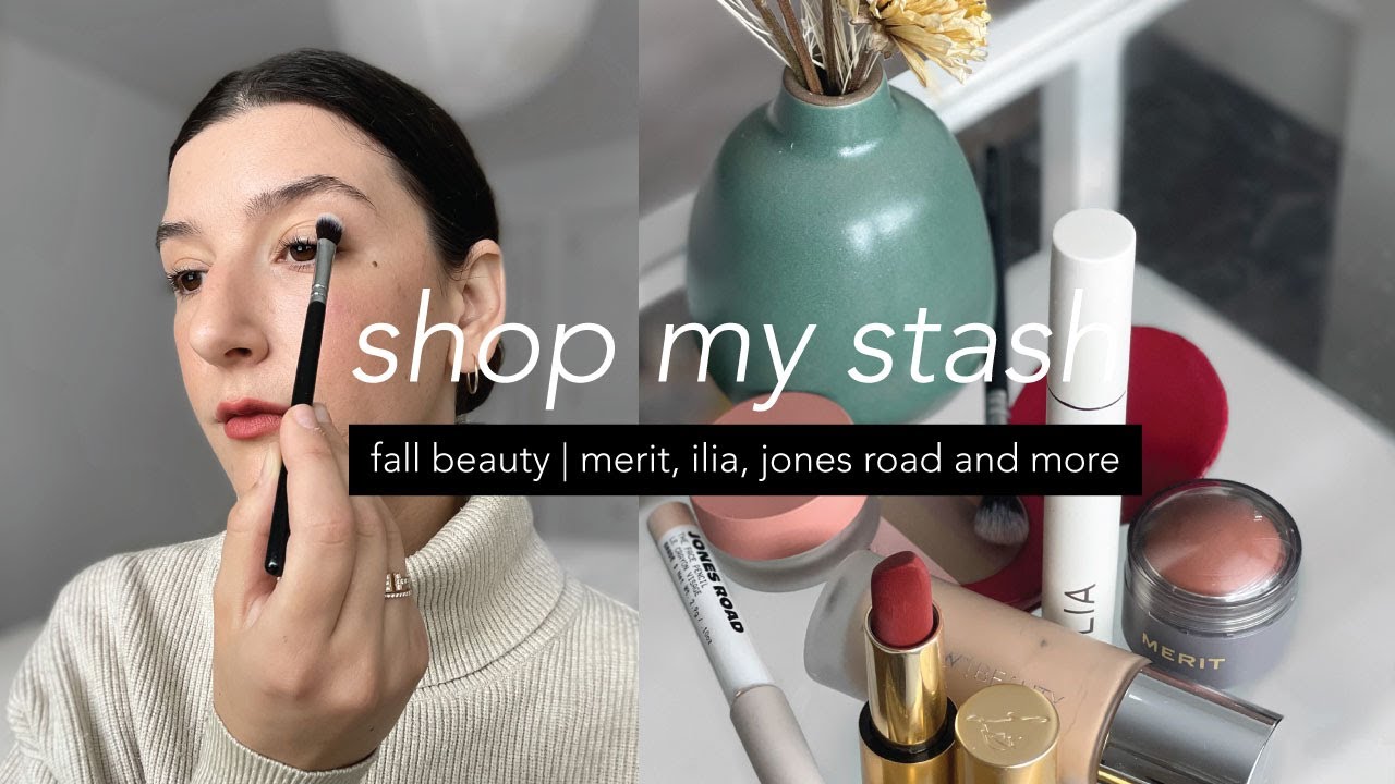 shop my stash | fitglow, merit beauty, lisa eldridge lipsticks and more