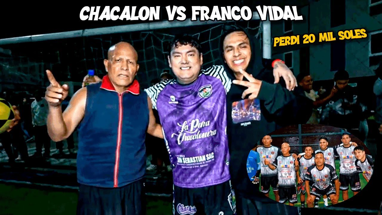FRANCO VIDAL VS CHACALÓN JR – PICHANGA POR 20K