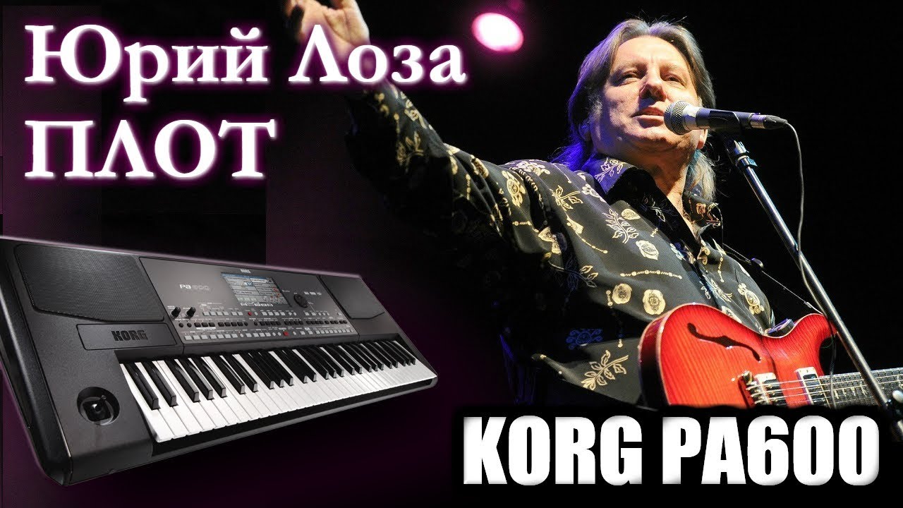 ЮРИЙ ЛОЗА - ПЛОТ на синтезаторе / ХИТЫ 80-х / KORG PA600
