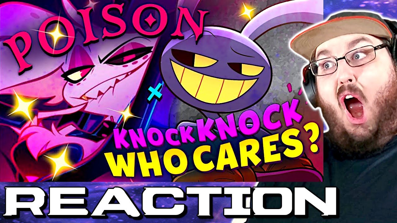 KNOCK KNOCK, WHO'S POISONED? | (Hazbin Hotel X The Amazing Digital Circus Mashup) REACTION!!!