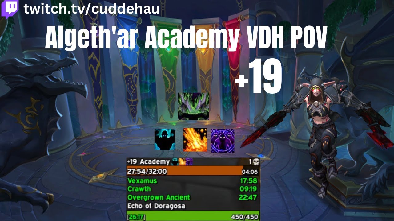 Fastest US +19 | Algeth'ar Academy | Fortified | Spiteful | Volcanic | VDH POV