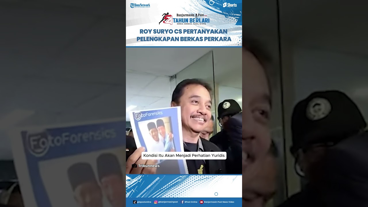 Kuasa Hukum Roy Suryo Pertanyakan Pelengkapan Berkas di Polda: Sudah Lewat Batas Waktu 14 Hari