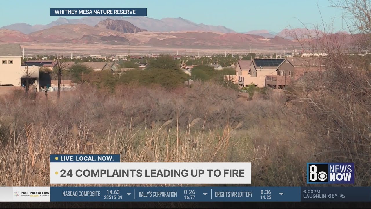 Whitney Mesa Nature Preserve had 20+ recent complaints