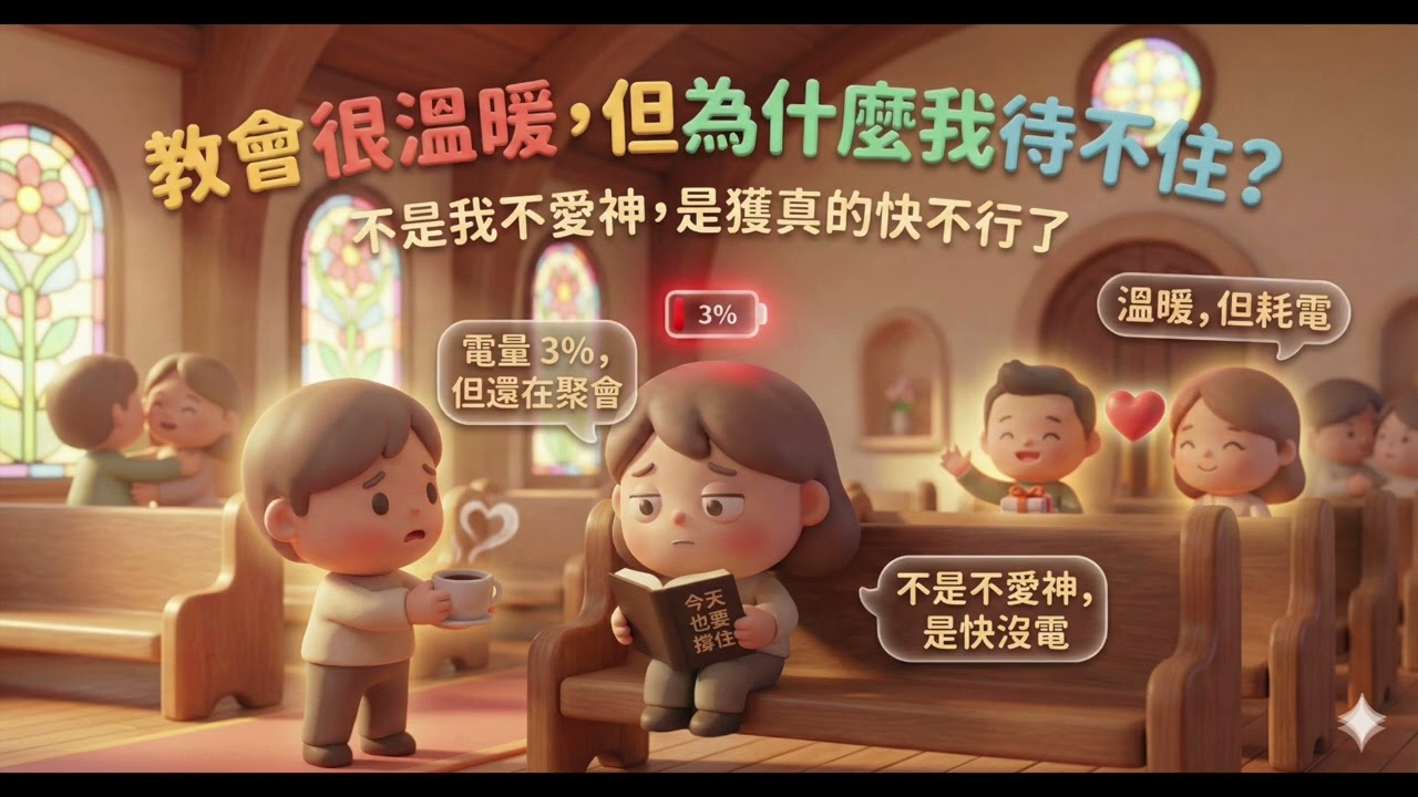 ⛪ 《教會很溫暖，但為什麼我待不住？》