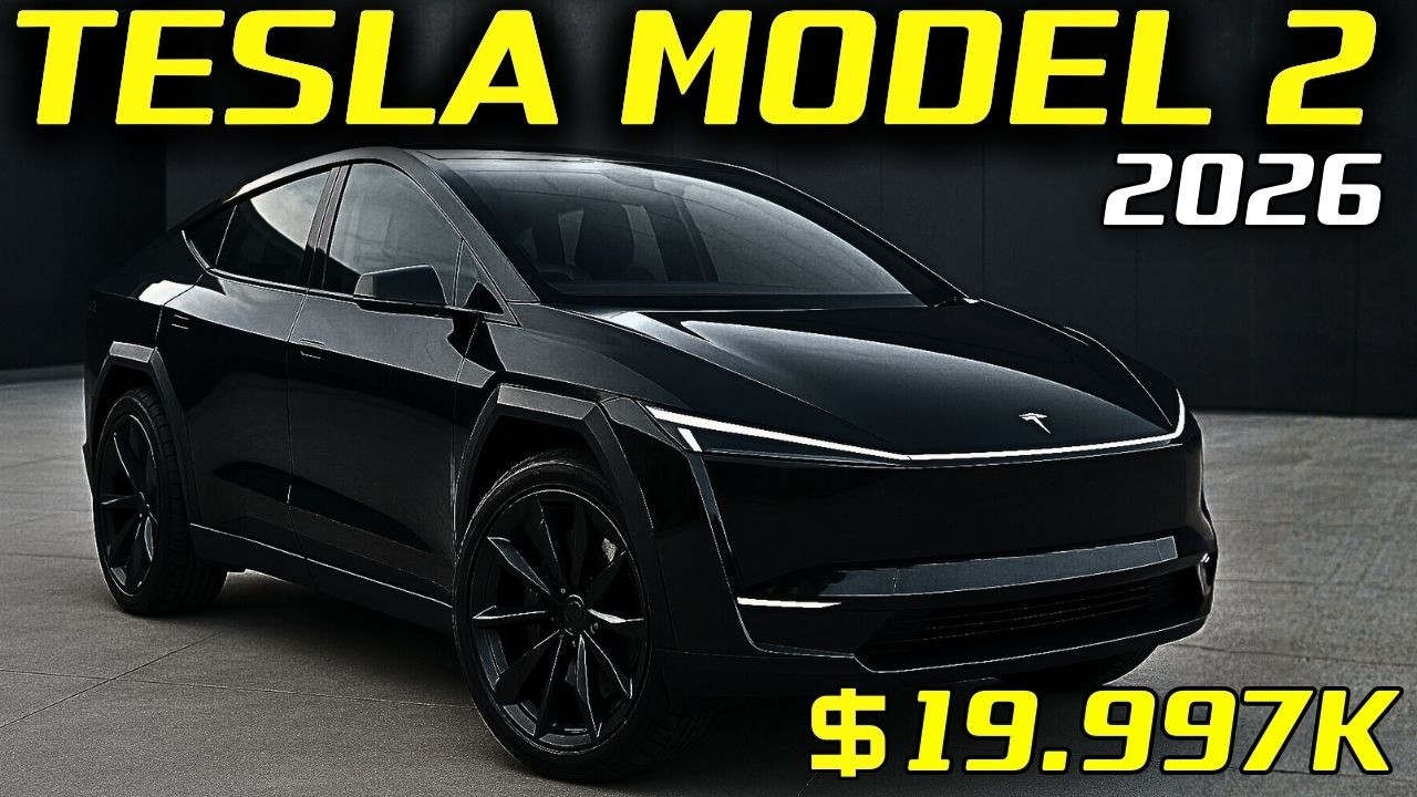 Дата выхода Tesla Model 2 в 2026 году! Версия Senior Edition за 20 000 долларов? Рост цены на 5% ...