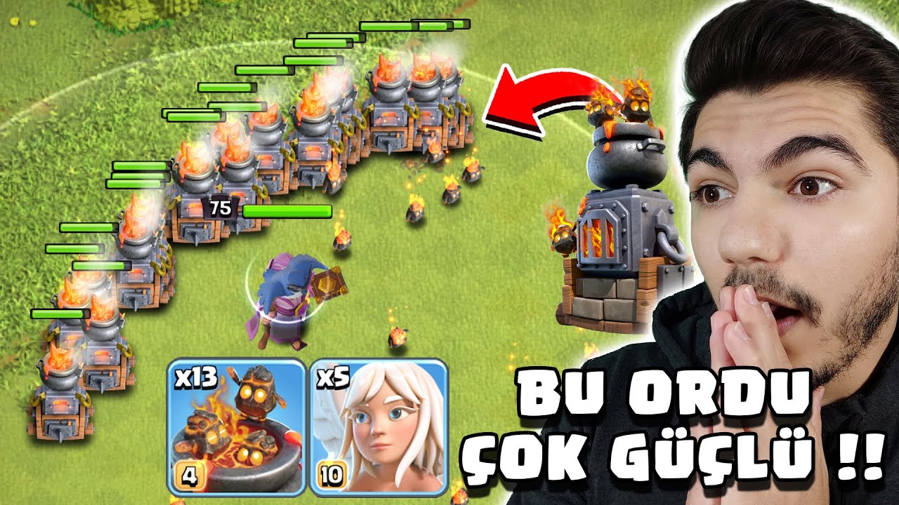 BU FIRIN ORDUSU DURDURMAK İMKANSIZ  !!- Clash Of Clans