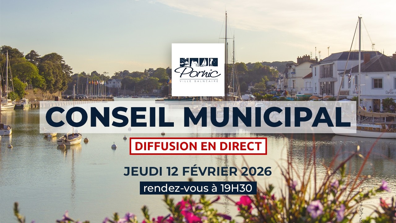 Conseil Municipal de la Ville de Pornic du 12 février 2026