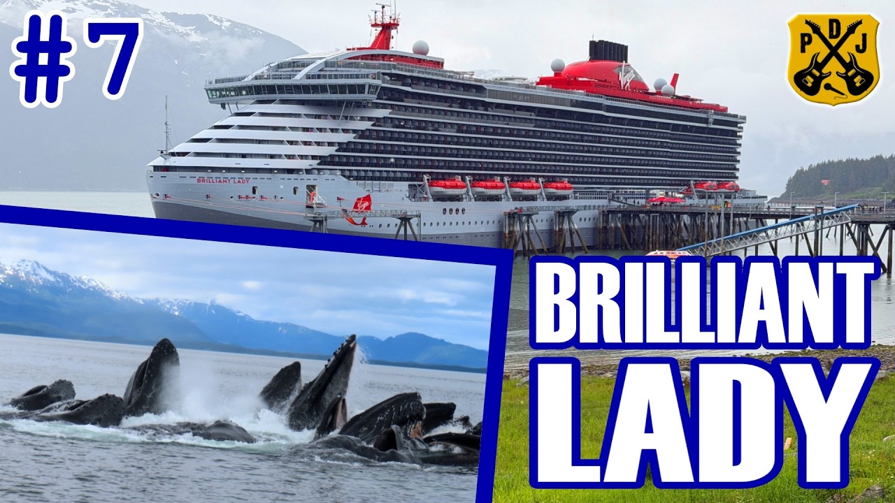 Brilliant Lady Pt.7 - Icy Strait Point, Whale Watching, Port Wandering, Up With A Twist Dinner Show