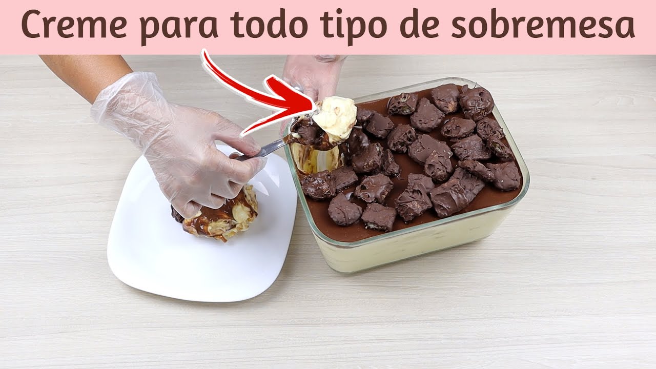 Como fazer pavê para sobremesa