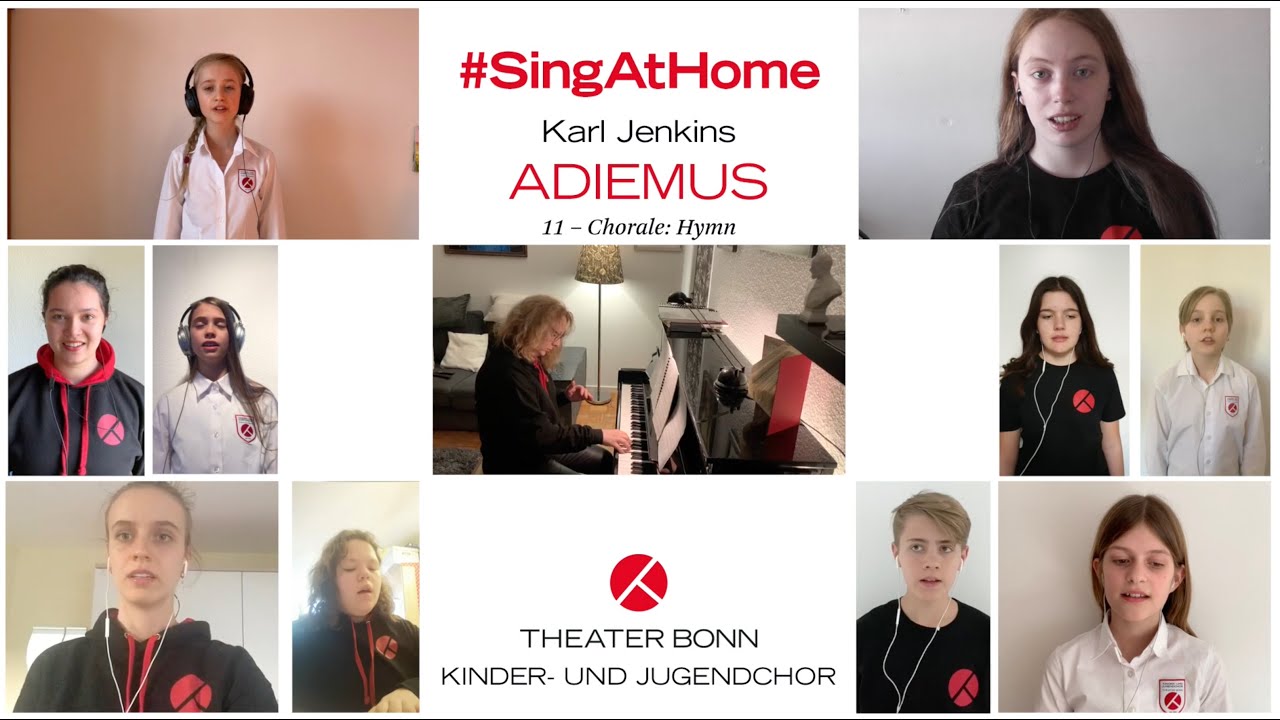 #SingAtHome: 'ADIEMUS 11 - Chorale: Hymn' [ Home-Studio]