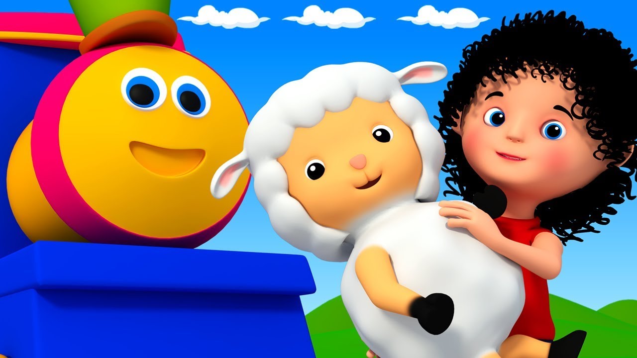 แมรี่มีแกะตัวเล็ก | รถไฟบ๊อบ | เพลงเด็ก | Kids Song | Mary Had A Little Lamb