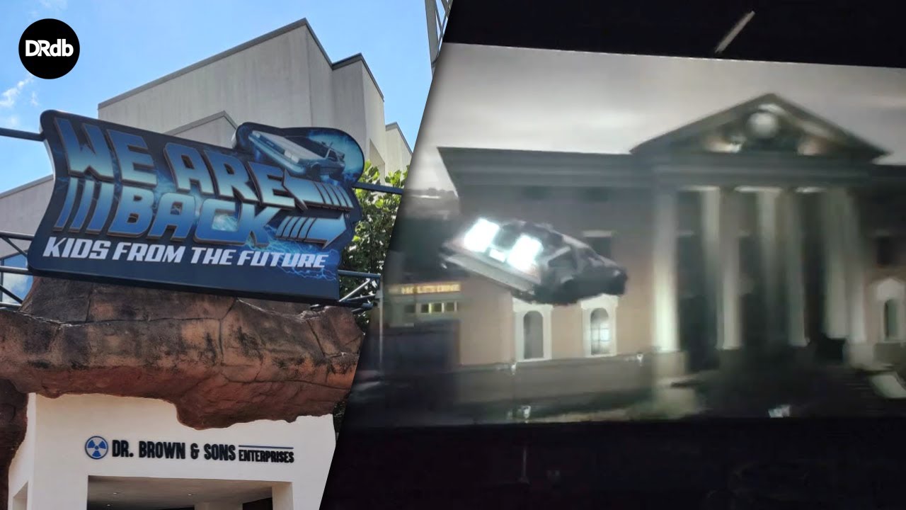 We Are Back - Kids from the Future - Movieland Park (Onride POV)