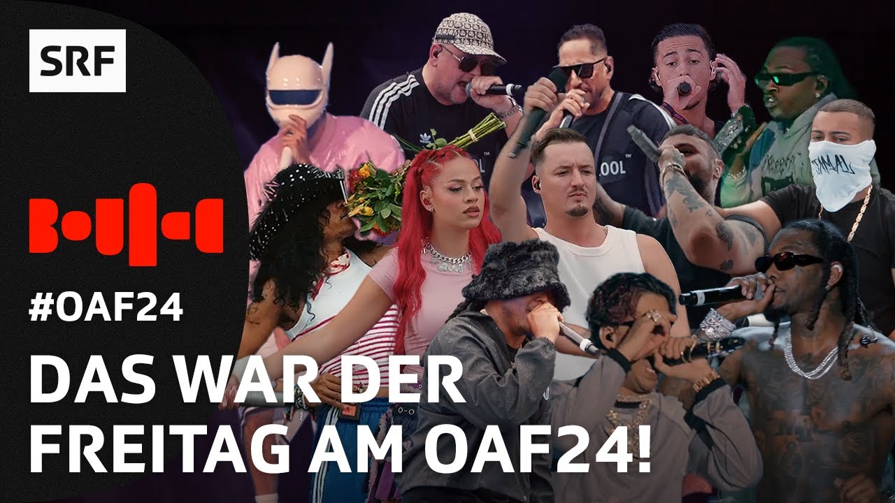 #OAF24 Konzertimpressions FREITAG | Openair Frauenfeld 2024 | SRF Bounce