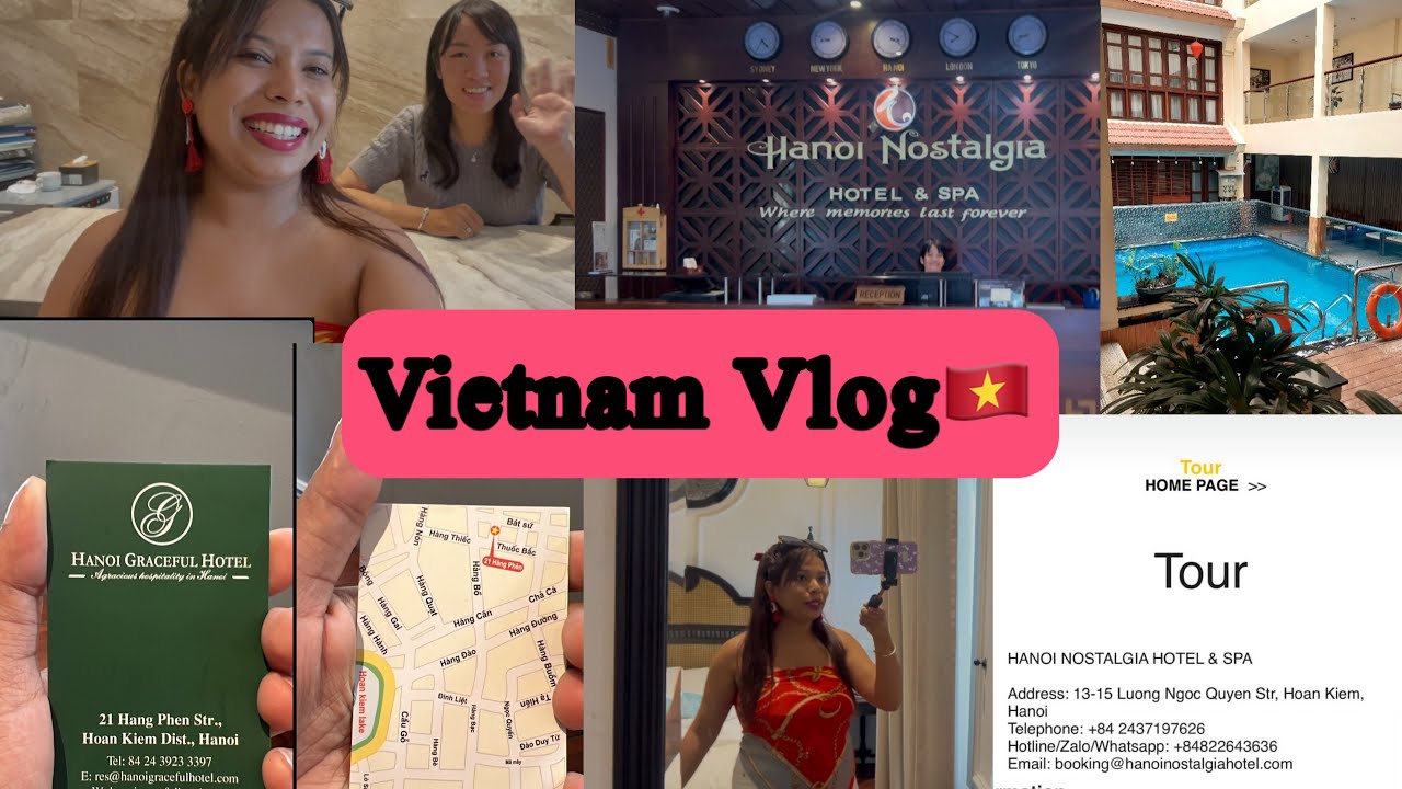 Vietnam Travel Vlog| Vietnam Hotel Guide| Vietnam Itenary| DaNang | Hanoi| Vietnam Tour Guide🇻🇳