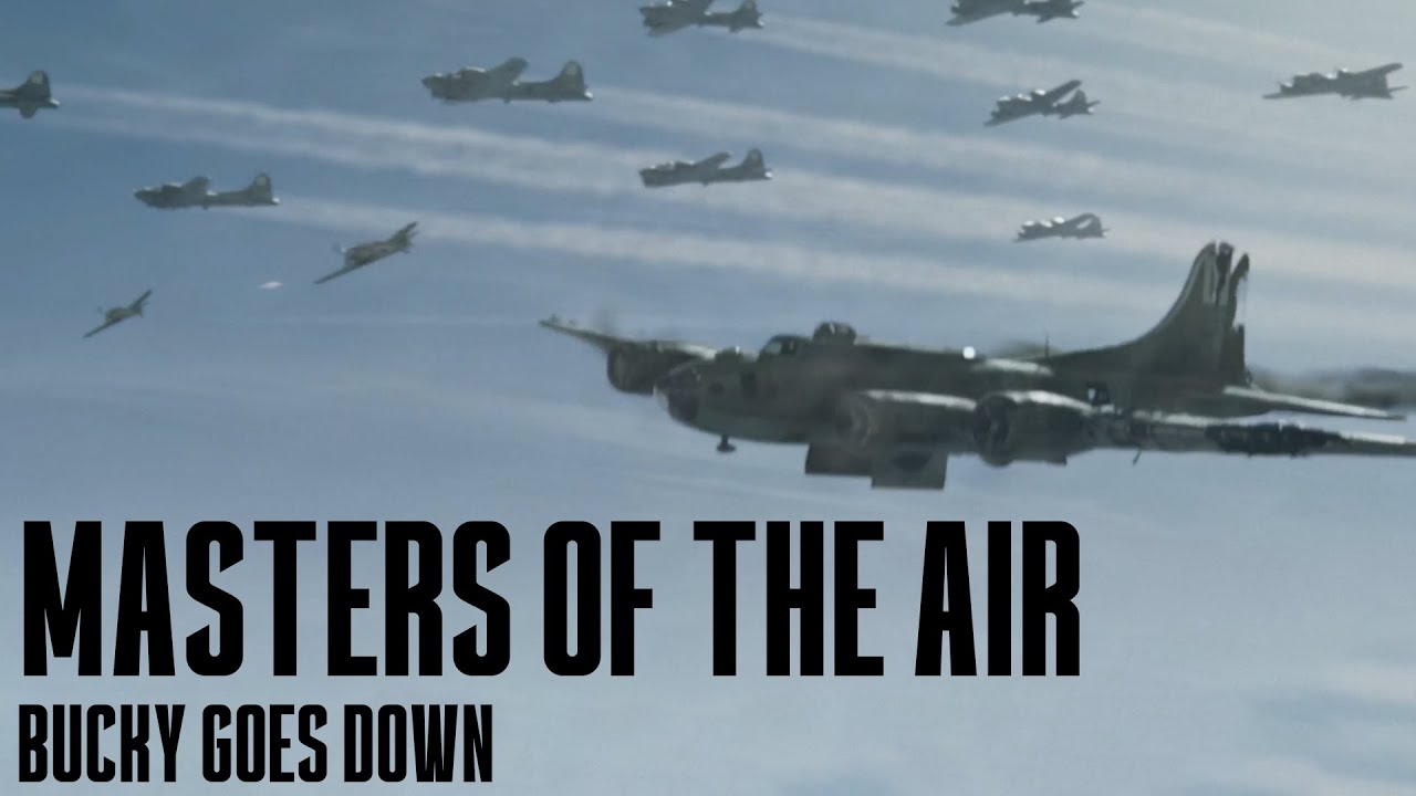 Masters of the Air(2024) scene - Bucky Goes Down