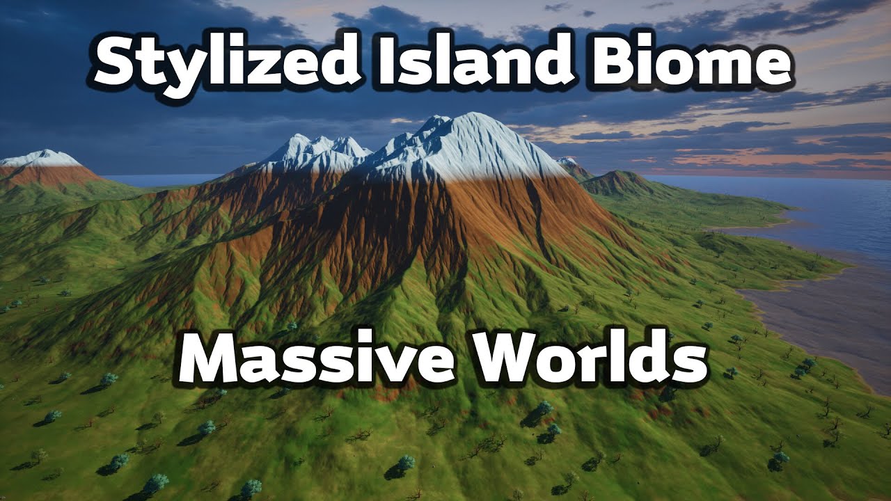 Stylized Procedural Ecosystem for UE5