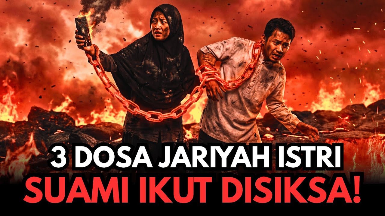 SUAMI DISERET KE NERAKA‼️ Gara-gara 3 Dosa Jariyah Istri yang Sering Disepelekan Ini!