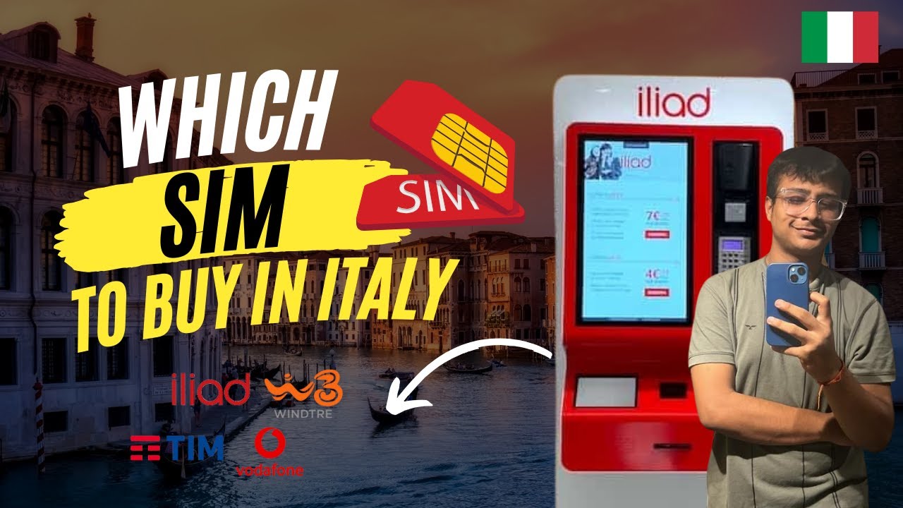 Which sim to buy as an International Student in Italy 🌍🇮🇹 How to get sim, Documents Required & Cost?