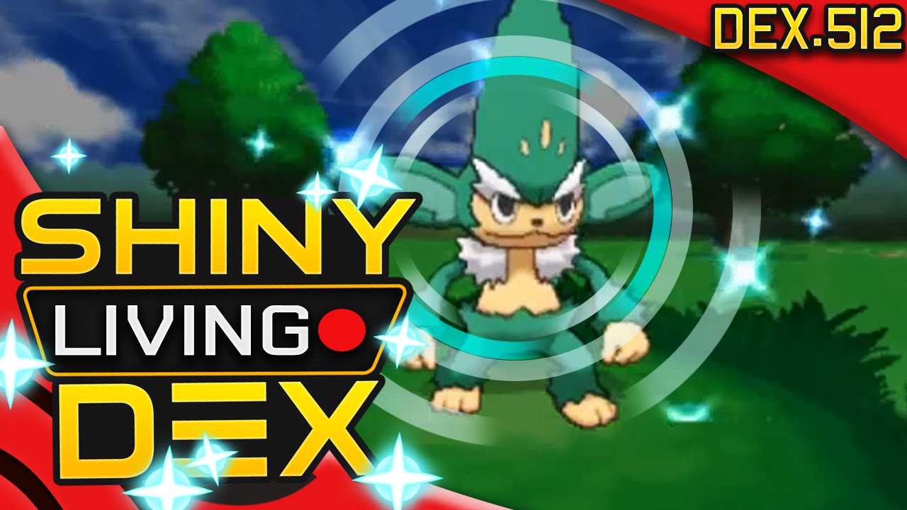 SHINY SIMISAGE! Pansage Live Reaction! Quest For Shiny Living Dex #512 | Pokemon XY