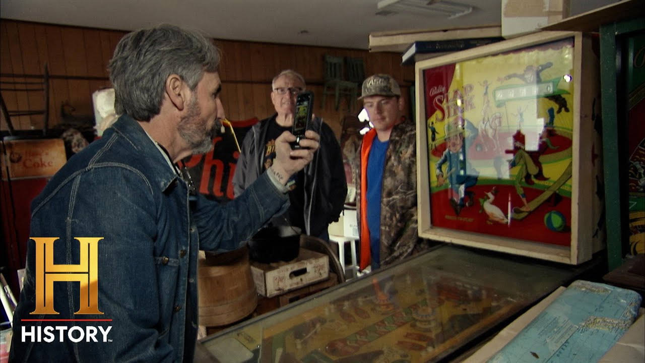 American Pickers: "SUPER SUPER RARE" Pinball Machine Uncovered (Season 23) | History