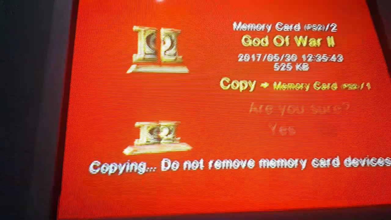 PS2 Menu Walkthrough