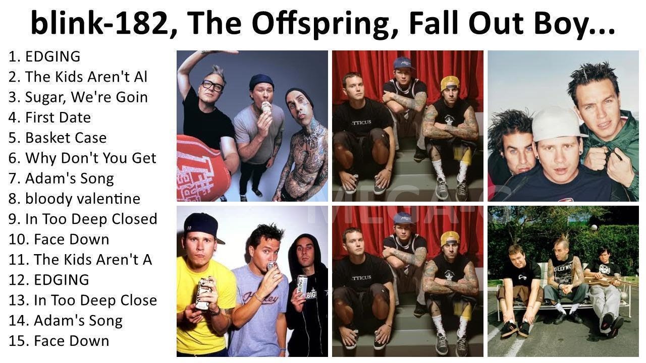 Pop Punk Songs Playlist 🔊 Best Blink 182, Green Day, Fall Out Boy, Sum 41 and Others